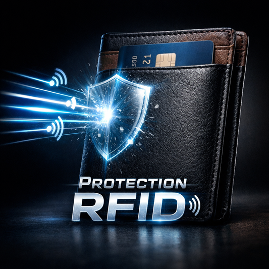 Protégez vos cartes avec un portefeuille RFID, sans compromis sur le style
